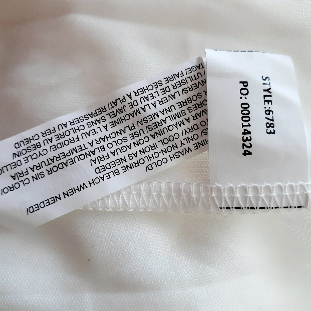 NEW Eloquii White Sleeveless Dress P6135 - Picture 10 of 11
